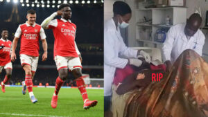 RIP John! John wari umufana ukomeye w’ikipe ya Arsenal, yishwe arashwe azira kwishimira igitego Arsenal yatsinze Manchester United