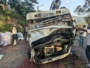Ku mugoroba watambutse ku Ruyenzi habereye impanuka ikomeye