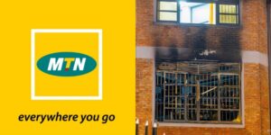 Inyubako ikoreramo ibiro bikuru bya MTN Rwanda yafashwe n’inkongi y’umuriro