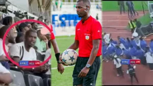Ntabwo yari aziko Camera iza kumufata! Umusifuzi wasifuriye Rayon Sports na Bugesera FC yagaragaye kuri stade yaje kwishimira ko Apr Fc yatwaye igikombe, abafana ba Apr FC nabo bakora akarasisi nyuma y’abasirikare berekana ko Rayon Sports yahetswe ku mugongo