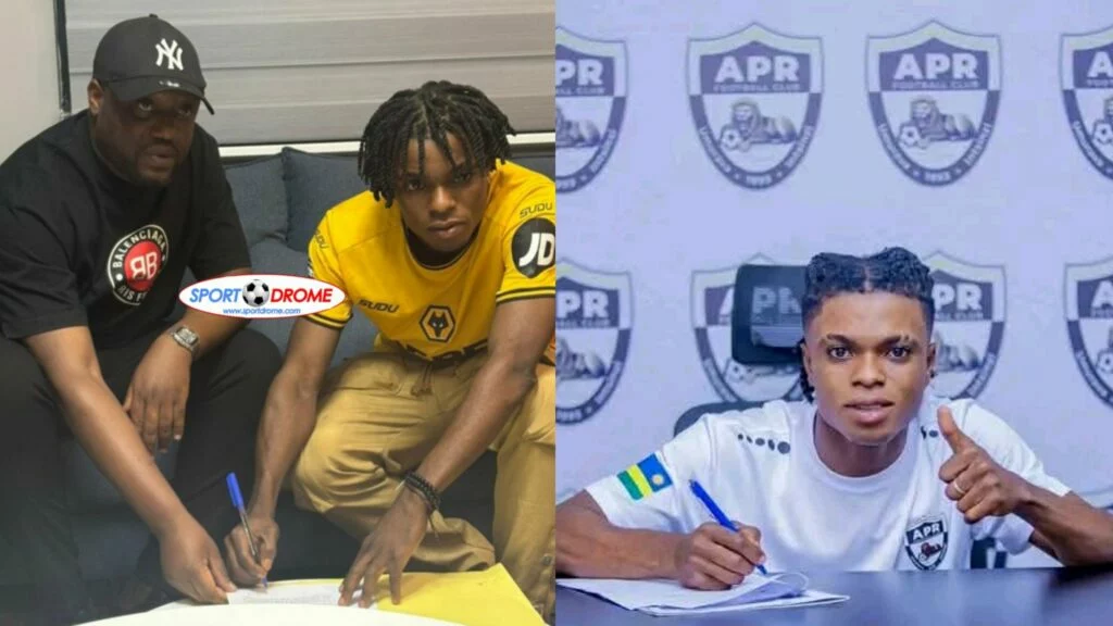 Mbere yo kugenda, yasigiye ubutumwa abafana ba APR FC! Faso Raouf Merel Dao yuriye indege imusubiza i wabo muri Burkina Faso nyuma yo kuvugwaho gutuburira APR FC akayisinyira kandi yari amaze icyumweru asinyiye Singida Big Star
