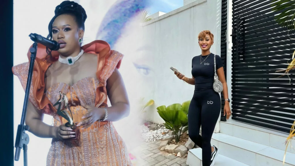 Intambara y’abagore iba itangaje! Muyango Claudine na Keza Terisky bakozanyijeho umuriro uraka