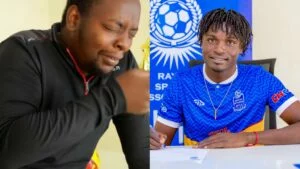 Wasili yasutse amarira nk’umwana muto nyuma yo kubona rutahizamu Rayon Sports isinyishije – VIDEWO