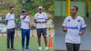 Rugaju Reagan yatangiye kwimenyereza umwuga w’ubutoza muri Gorilla FC – AMAFOTO 