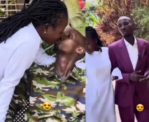 Yaka Mwana yariye umwana iminwa ubundi ahita ajya kumwereka ibintu atigeze abona mu buzima bwe – VIDEWO