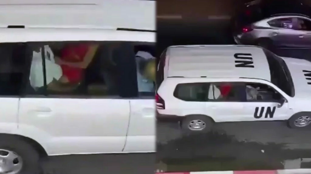 Nyuma yo kwicara bakagambanira u Rwanda, abakozi ba UN bari muri Congo bafashwe Videwo bari gusambanira mu modoka – Reba VIDEWO yose