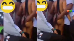 Amashusho y’urukozasoni yafatiwe mu cyumba abakobwa  bambaye uko bavutse buriwese aza yikoreraho akomeje Kurikoroza – VIDEWO