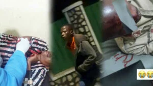 Hashyizwe hanze ifoto y’umwe mu basore batemaguye wa mugore i Nyamirambo, ndetse bagaragaza n’umugore batemye, bashyira hanze n’iyu muntu wagerageje gutabara nawe bakamutema – AMAFOTO