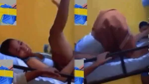 Amashusho yafashwe umunyeshuri ari muri door ari kwigisha bagenzi be uko batera akabariro akomeje Kurikoroza – VIDEWO