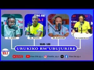 Umunyamakuru wari ukunzwe cyane mu kiganiro Urukiko rw’Ubujurire kuri Fine FM, yasezeye
